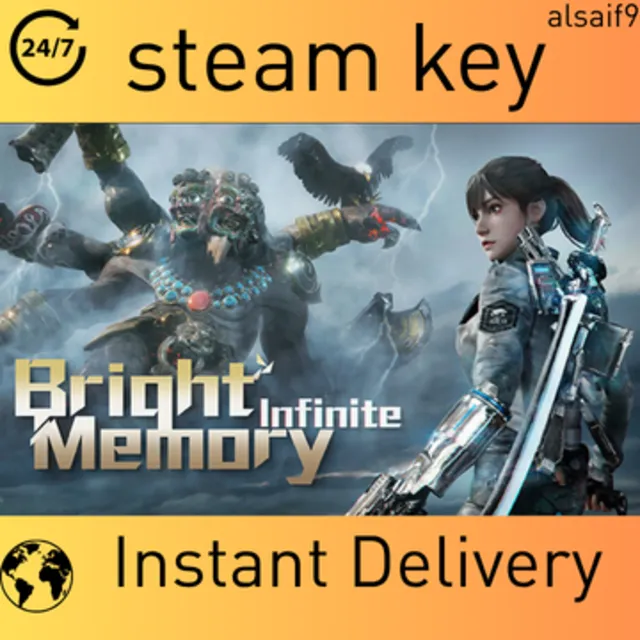 BRIGHT MEMORY: INFINITE - КЛЮЧ STEAM - ГЛОБАЛЬНЫЙ