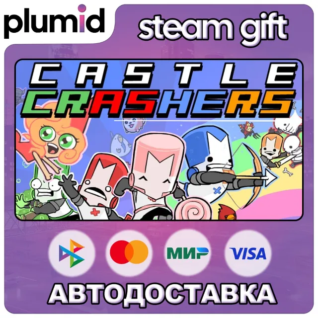 Castle Crashers Steam Gift / Россия + МИР / АВТО