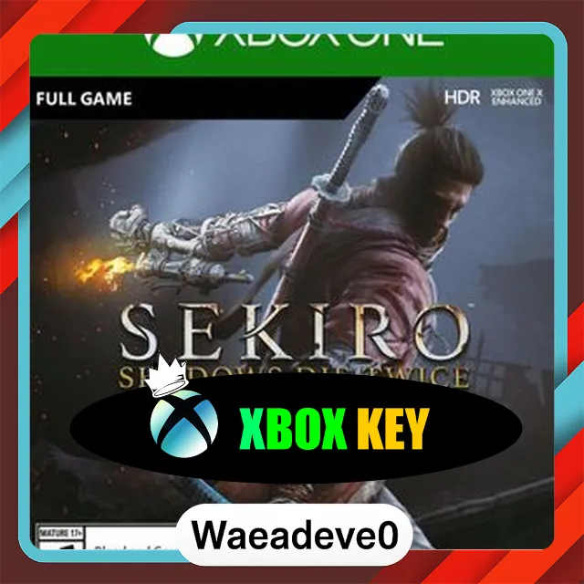 Sekiro: Shadows Die Twice - GOTY Edition XBOX LIVE Key GLOBAL