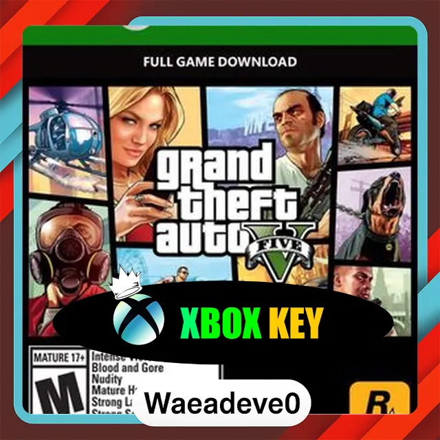 Grand Theft Auto V (Xbox One) Xbox Live Key GLOBAL