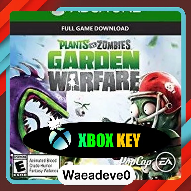 Plants vs. Zombies: Garden Warfare XBOX LIVE Key GLOBAL