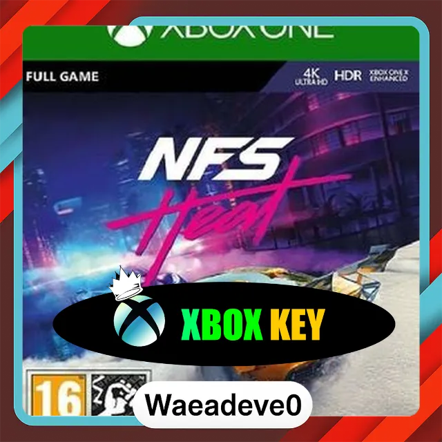 Need for Speed: Heat (Standard Edition) (Xbox One) Xbox Live Key GLOBAL