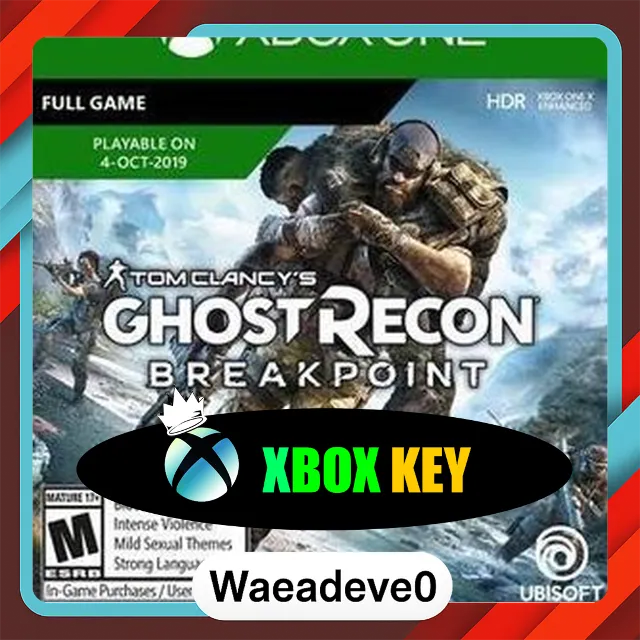 Tom Clancy's Ghost Recon: Breakpoint (XBOX ONE) Xbox Live Key GLOBAL