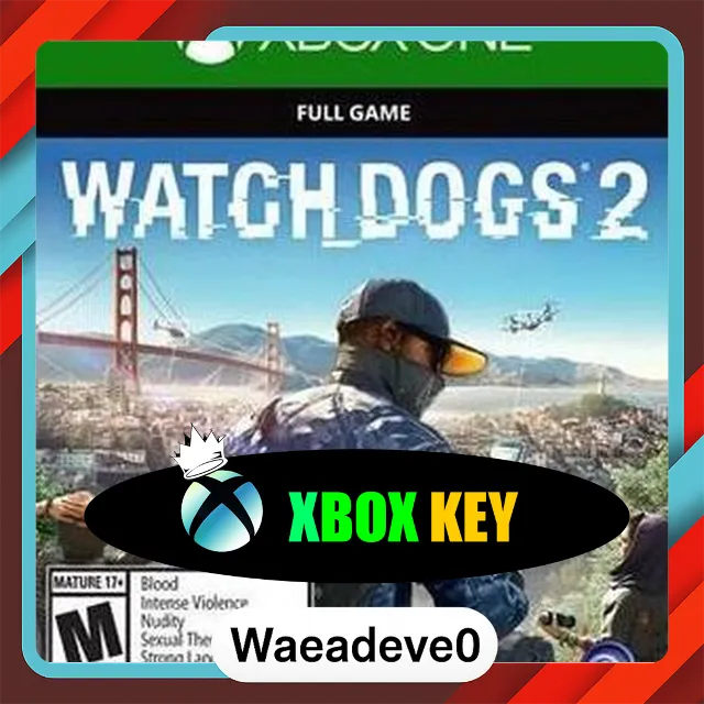 Watch Dogs 2 (Xbox One) Xbox Live Key GLOBAL