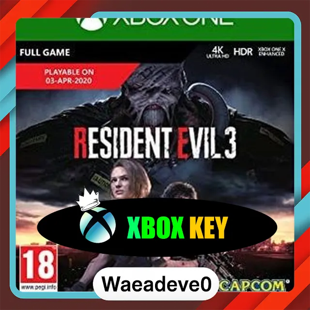 Resident Evil 3 (Xbox One) Xbox Live Key GLOBAL