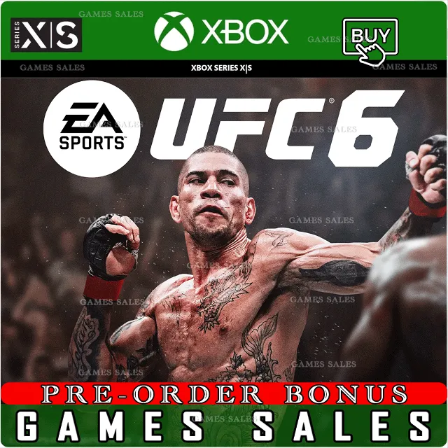 ✅❤️UFC® 6❤️XBOX SERIES X|S❤️ПРЕДЗАКАЗ С БОНУСАМИ✅