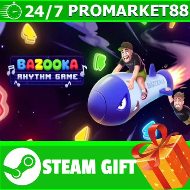 ️ВСЕ СТРАНЫ+РОССИЯ BAZOOKA: Rhythm Game STEAM GIFT
