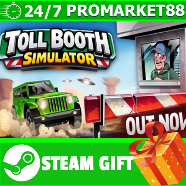 ️ВСЕ СТРАНЫ+РОССИЯ Toll Booth Simulator STEAM GIFT