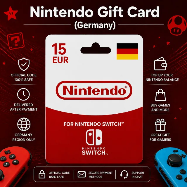 Nintendo Switch Online (Германия) 3–12 месяцев | Подписка Nintendo