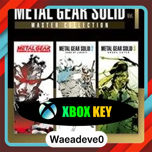 METAL GEAR SOLID: MASTER COLLECTION Vol.1 XBOX LIVE Key GLOBAL