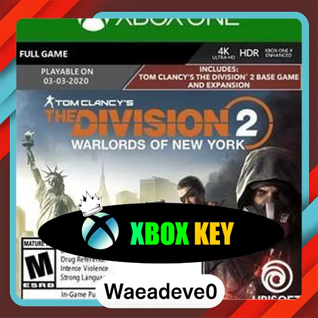 The Division 2 - Warlords of New York Edition XBOX LIVE Key GLOBAL