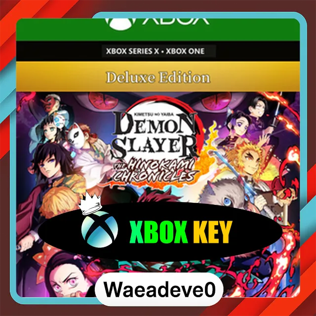 Demon Slayer -Kimetsu no Yaiba- The Hinokami Chronicles Digital Deluxe Edition XBOX L