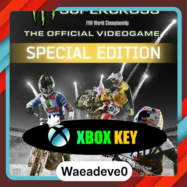 Monster Energy Supercross: The Official Videogame Special Edition XBOX LIVE Key UNITE