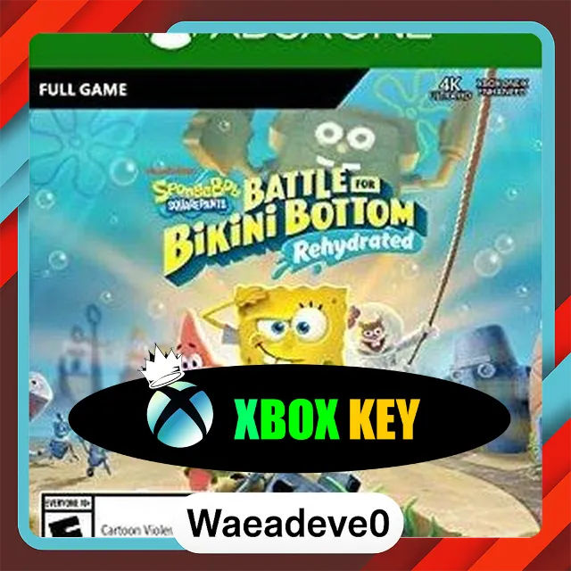 SpongeBob SquarePants Battle for Bikini Bottom - Rehydrated XBOX LIVE Key UNITED STAT