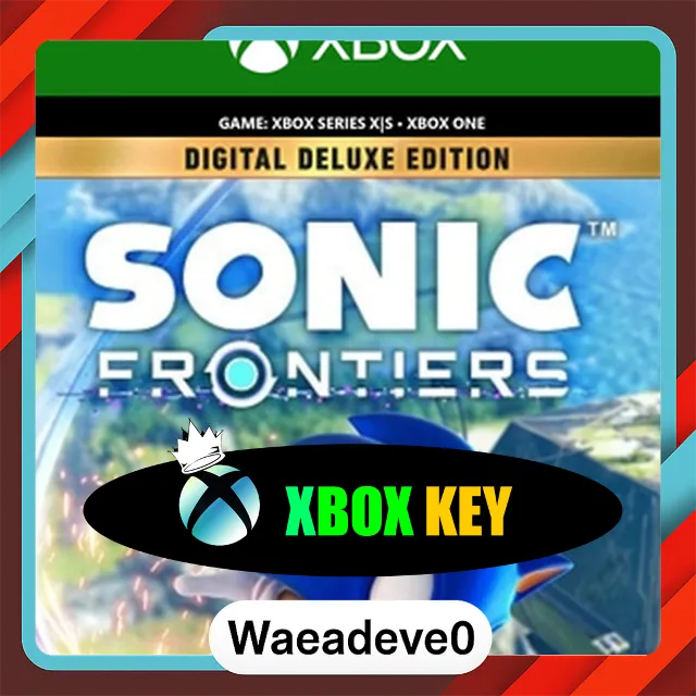 Sonic Frontiers Digital Deluxe Edition XBOX LIVE Key EUROPE