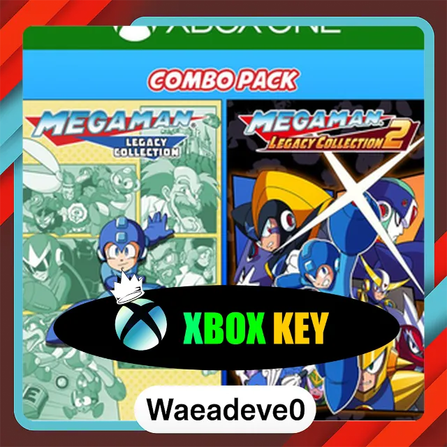 Mega Man Legacy Collection 1 &amp; 2 Combo Pack XBOX LIVE Key UNITED STATES