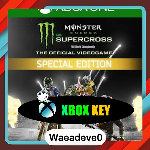 Monster Energy Supercross Special Edition XBOX LIVE Key UNITED STATES
