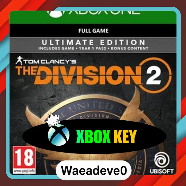 Tom Clancy's The Division 2 Ultimate Edition XBOX LIVE Key EUROPE