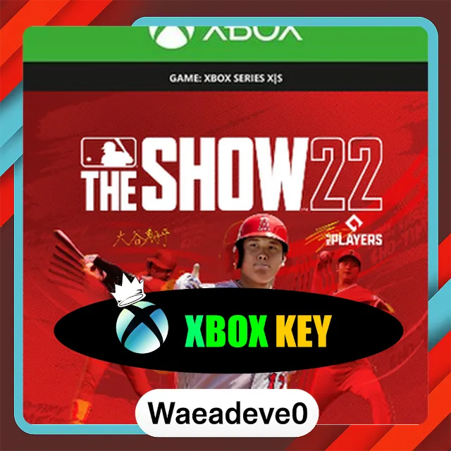 MLB The Show 22 Xbox Series X|S Key EUROPE