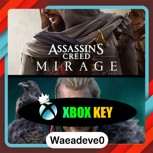 Assassin’s Creed Mirage &amp; Assassin's Creed Valhalla Bundle XBOX LIVE Key ARGENTINA