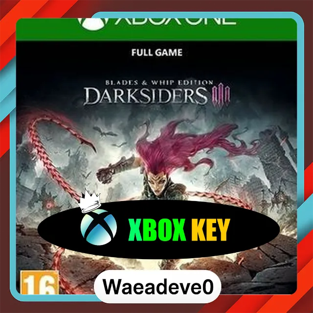 Darksiders III - Blades &amp; Whip Edition XBOX LIVE Key COLOMBIA