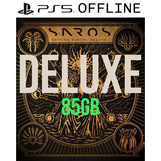 SAROS DELUXE (85 ГБ) для PlayStation 5 - ТОЛЬКО ОФЛАЙН - ОБЩАЯ ВЕРСИЯ - БЕЗ АРЕНДЫ