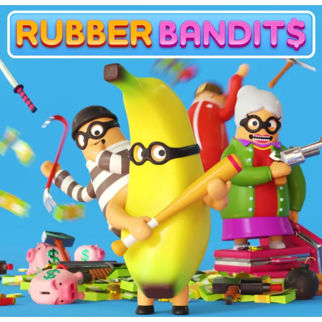 🔥🔥 Rubber Bandits /Steam Ключ / Только  Европа