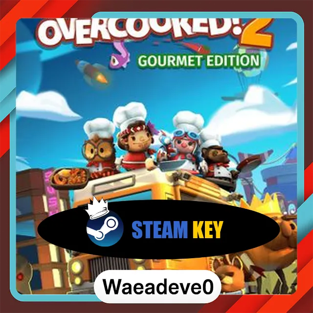 Overcooked! 2 - Gourmet Edition (PC) Steam Key GLOBAL