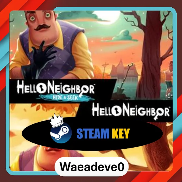 Hello Neighbor and Hello Neighbor Hide and Seek Bundle (PC) Steam Key GLOBAL