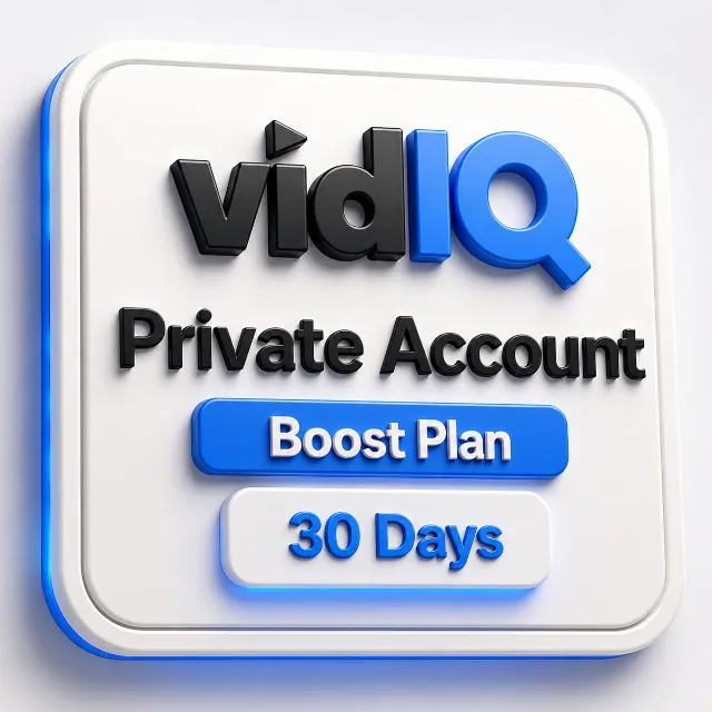 VidIQ Premium 1 Month Account