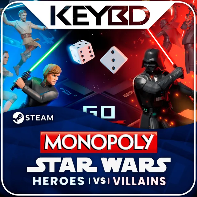 Monopoly: Star Wars Heroes vs. Villains +ВЫБОР РЕГИОНА · STEAM RU · АВТО