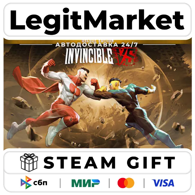 Invincible VS Deluxe Edition / Steam АВТО / РУ + МИР