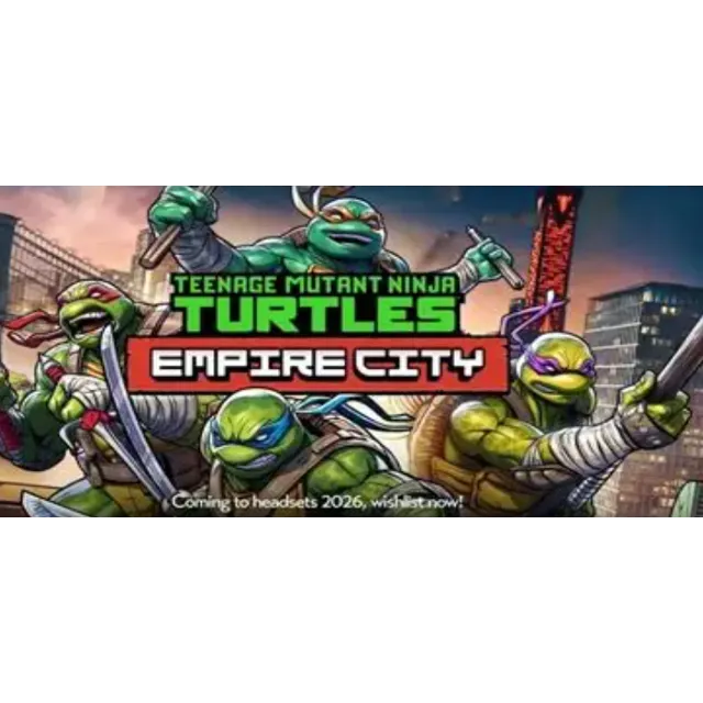 teenage mutant ninja turtles empire city для Pico 4 ultra