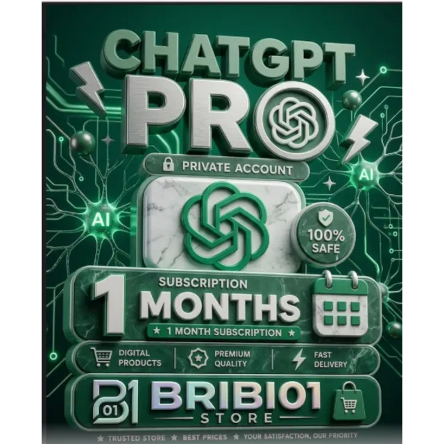Chat GPT Plus 1 Month - Private Account (Global)