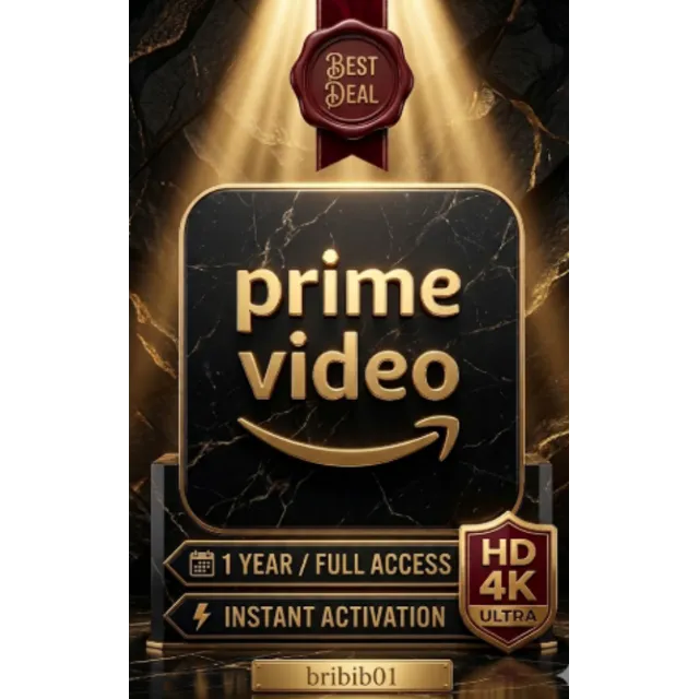 Amazon Prime Video Subscription 12 Month - Private Account (Global)