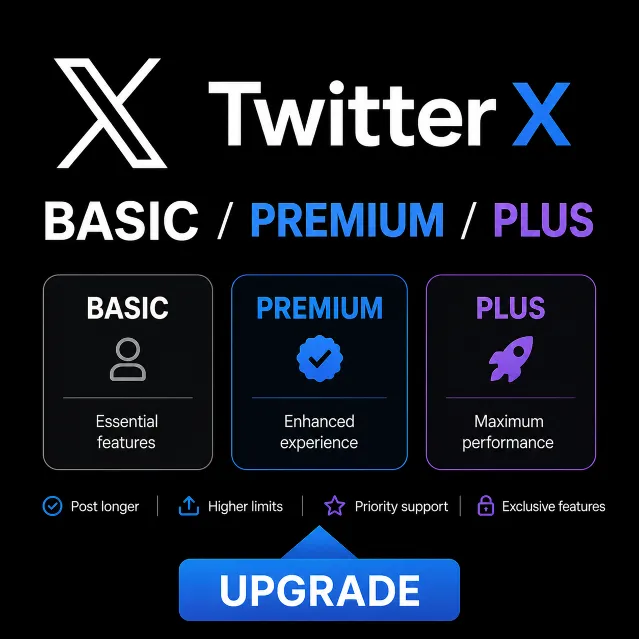 Twitter X Basic/Premium/Plus | ЛУЧШАЯ ЦЕНА, ГАРАНТИЯ