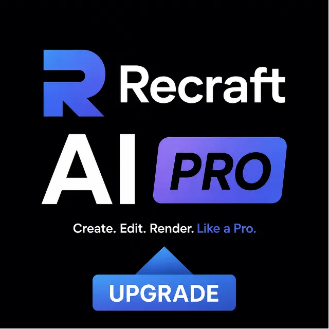 Recraft AI Pro 1-12M | ЛУЧШАЯ ЦЕНА, ПОЛНАЯ ГАРАНТИЯ