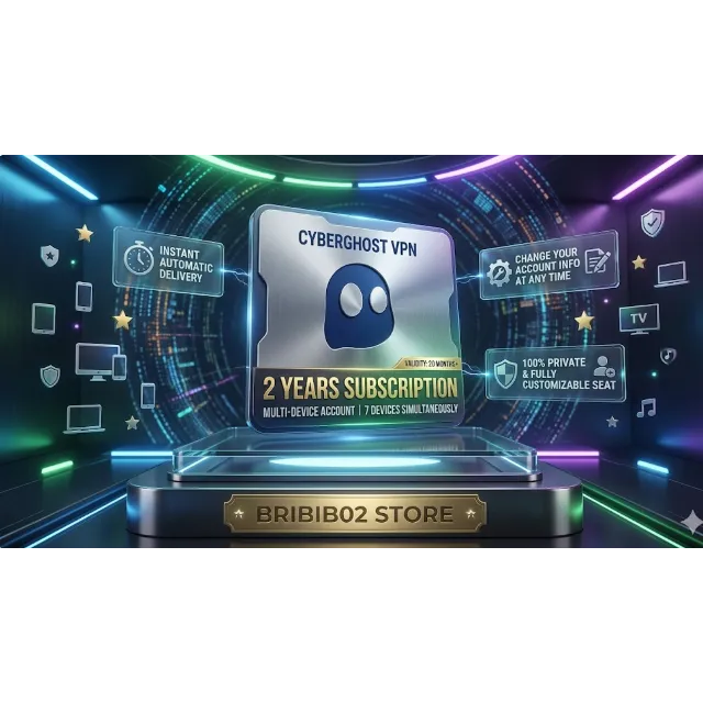 CyberGhost VPN 7 Devices, 1 Month - Multi Device Account