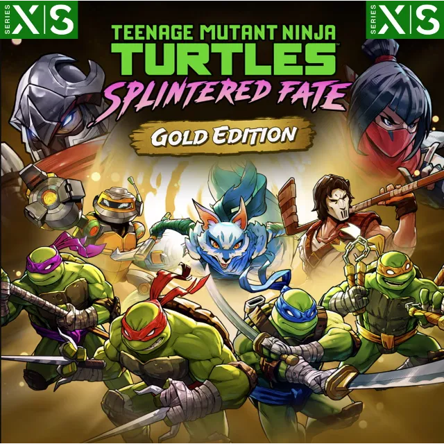 ✅ TMNT: Splintered Fate - Gold Edition XBOX ONE SERIES X|S Ключ🔑