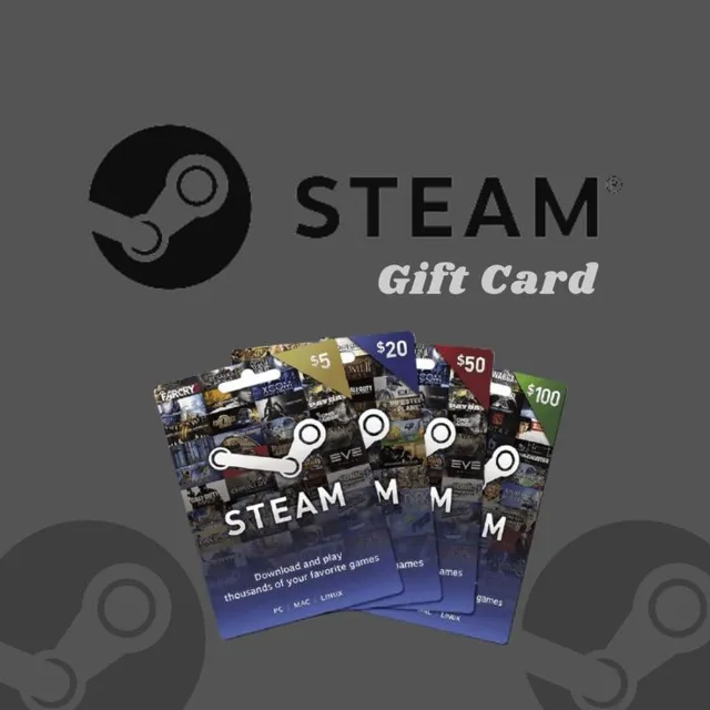 Steam Gift Card $5 Канада