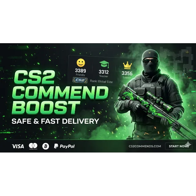 CS2 300-5000 COMMENDS | TRUST FACTOR BOOST 🟢 | ПОХВАЛЫ CS2 ЗЕЛЕНЫЙ ФАКТОР