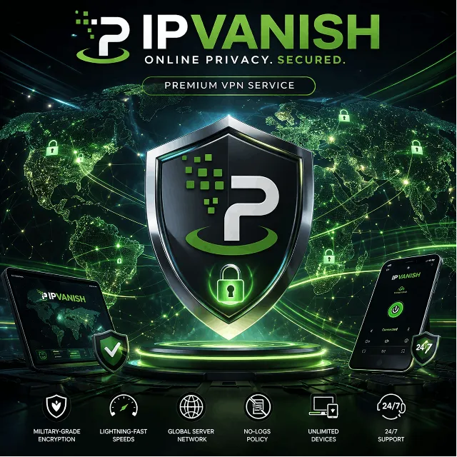 🌍 IPVanish VPN На 3/6/9/12/18/24 месяцев | Безлимит трафик 🌍
