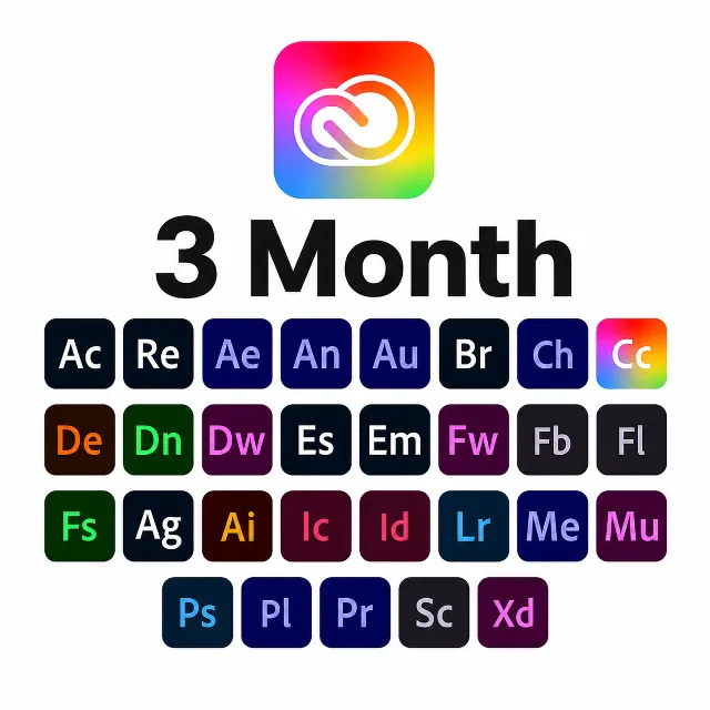 ⭐️ ACCOUNT  ADOBE CREATIVE CLOUD 3 МЕСЯЦ⚡️МГНОВЕННЫЙ