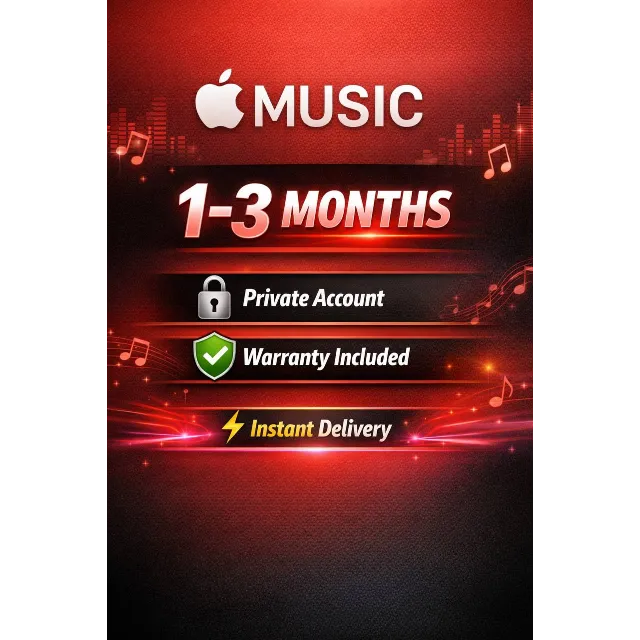 🎵 Apple Music 1–3 Месяца ⚡ Приватный Аккаунт ✅ Гарантия | Быстрая Доставка