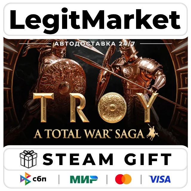A Total War Saga: TROY / Steam АВТО / РУ + МИР