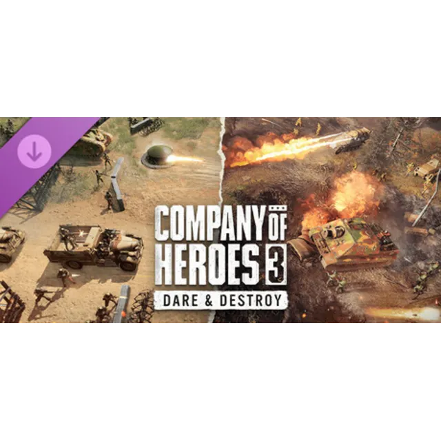 Company of Heroes 3: Dare &amp; Destroy steam Россия\Мир dlc дополнение
