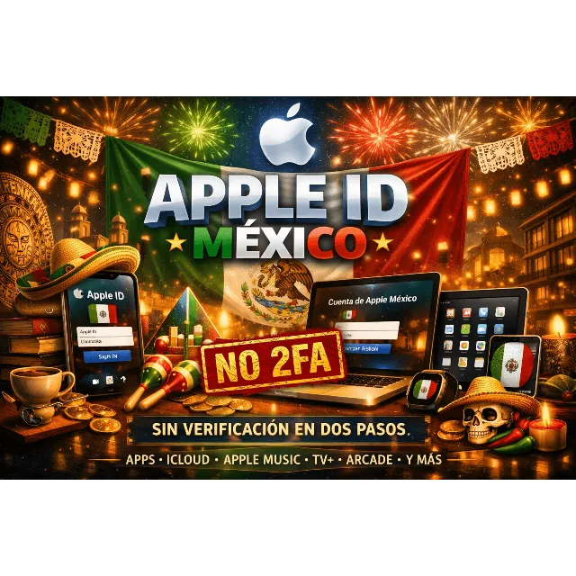🇲🇽 Apple ID Мексика🇲🇽 | Личный аккаунт 🔐 No 2FA 💥 Полный доступ ✨💯