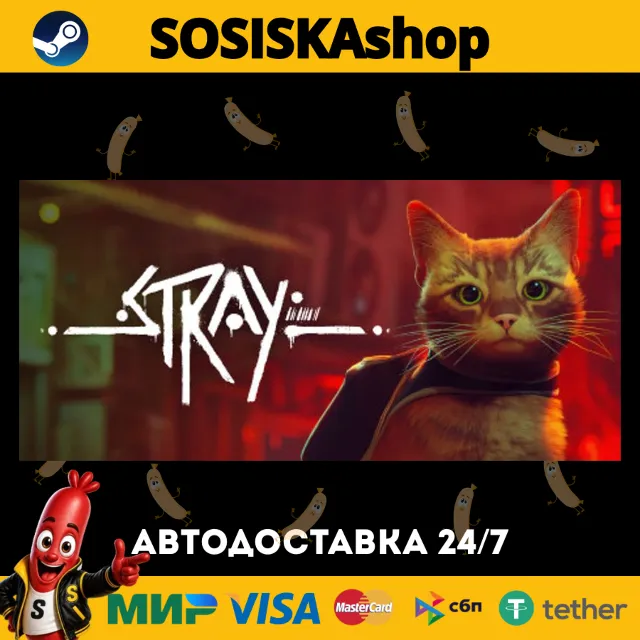 Stray + ВЫБОР РЕГИОНА STEAM