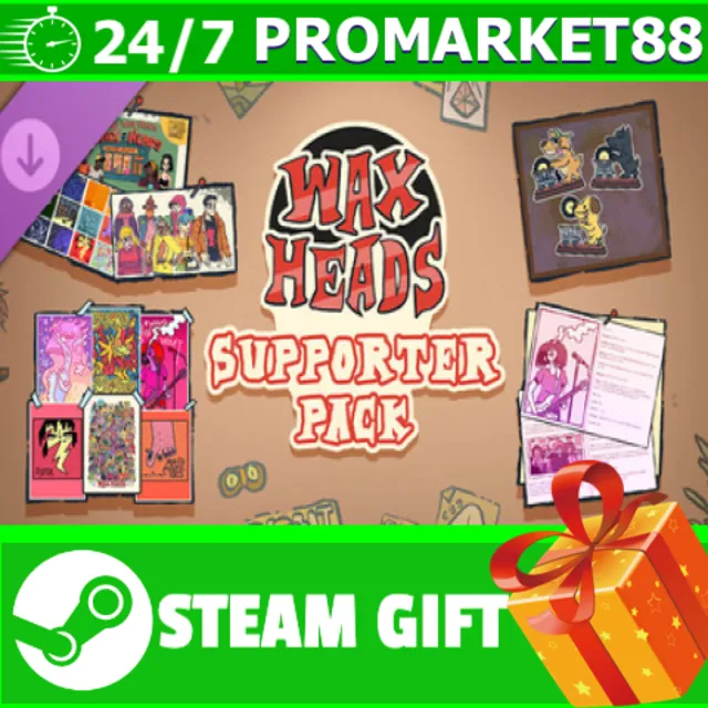 ️ВСЕ СТРАНЫ+РОССИЯ️ Wax Heads - Supporter Pack STEAM