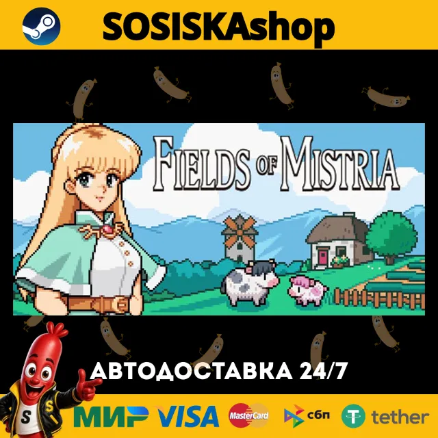 Fields of Mistria + ВЫБОР РЕГИОНА STEAM